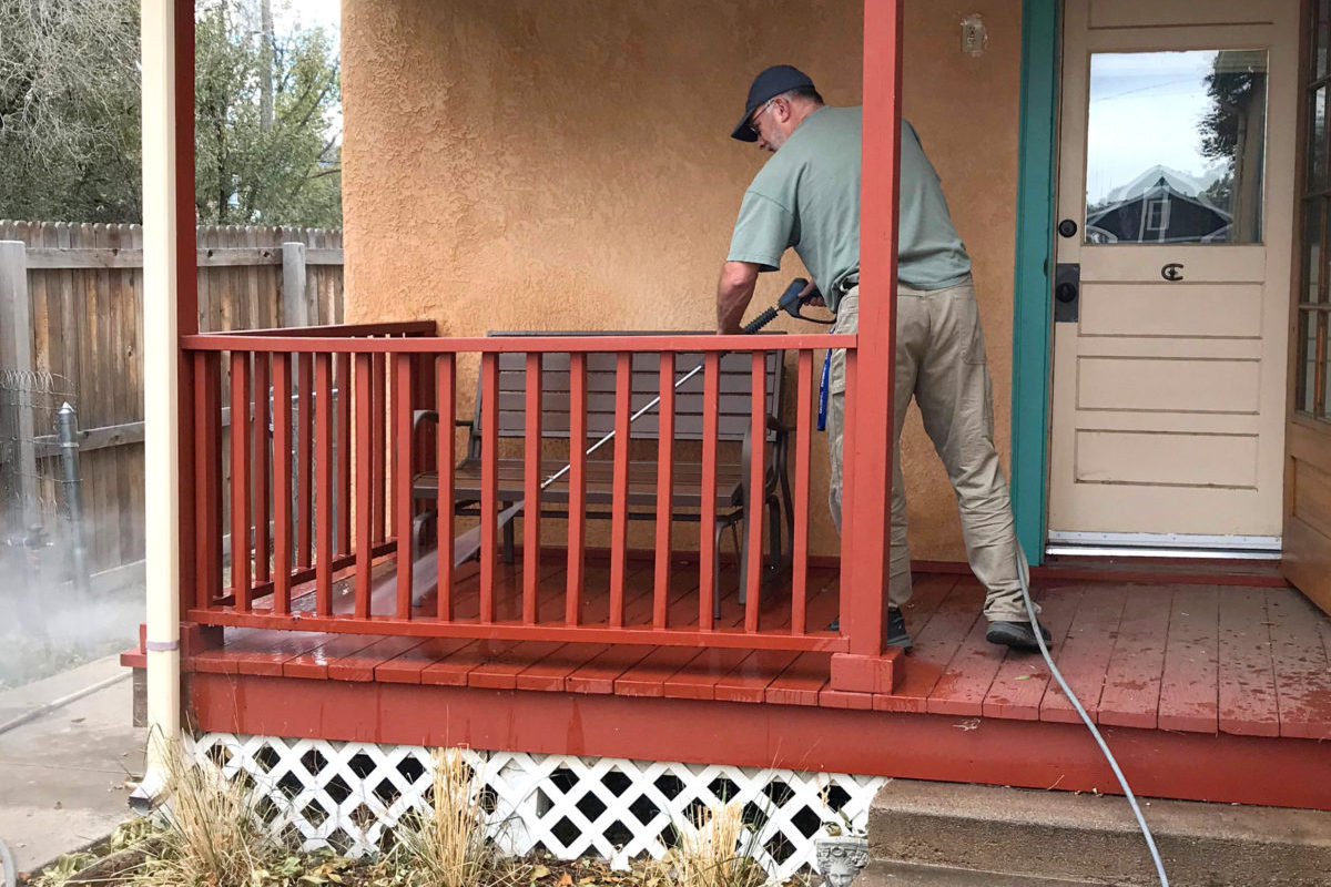 Pressure Washer Operation