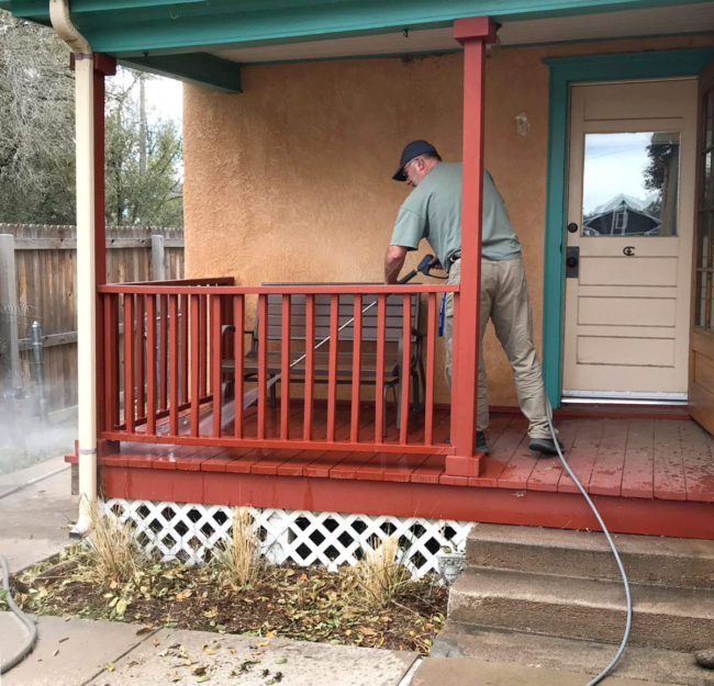 Pressure Washer Operation